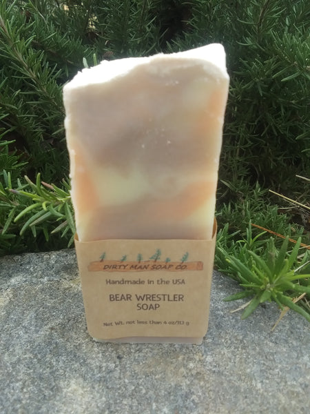 Bear Wrestler Bar Soap