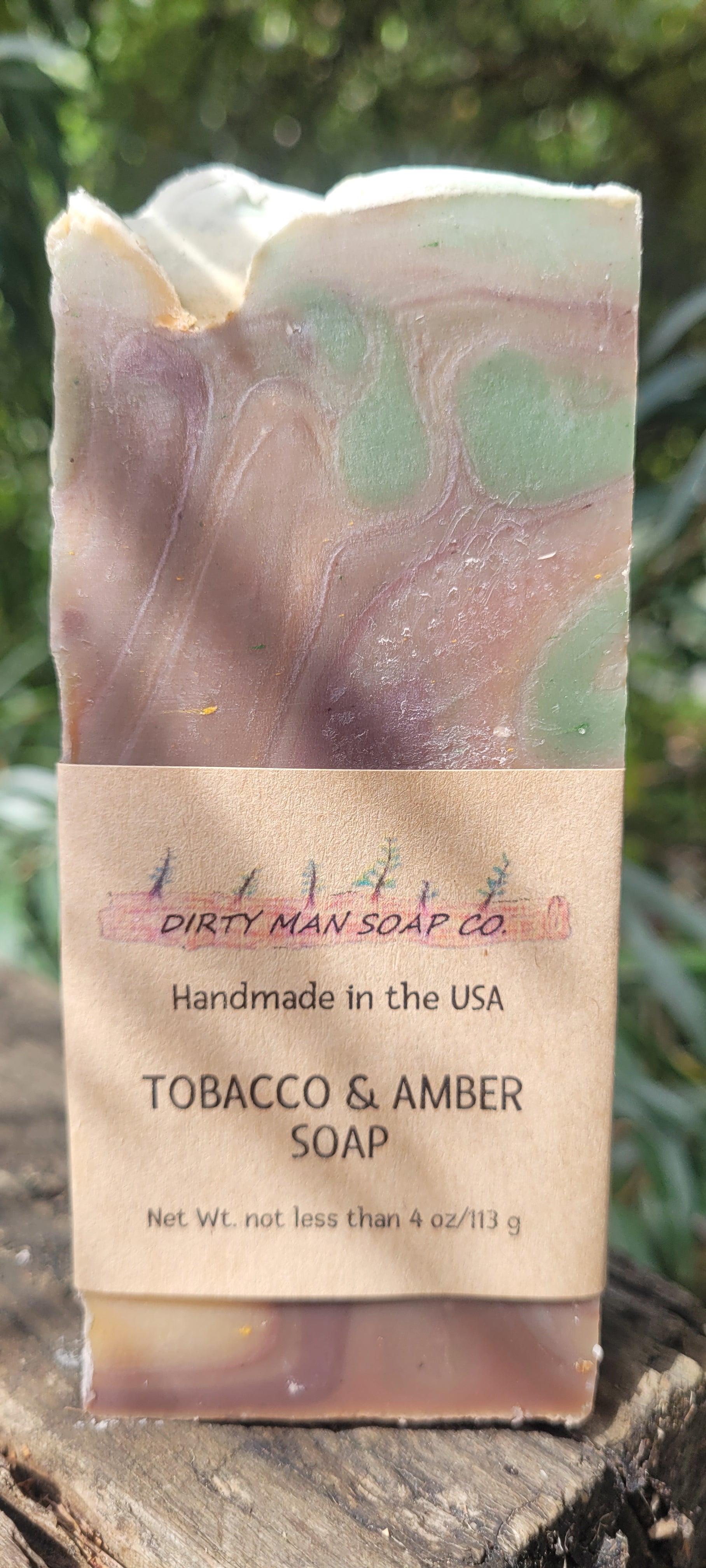 Tobacco and Amber Bar Soap