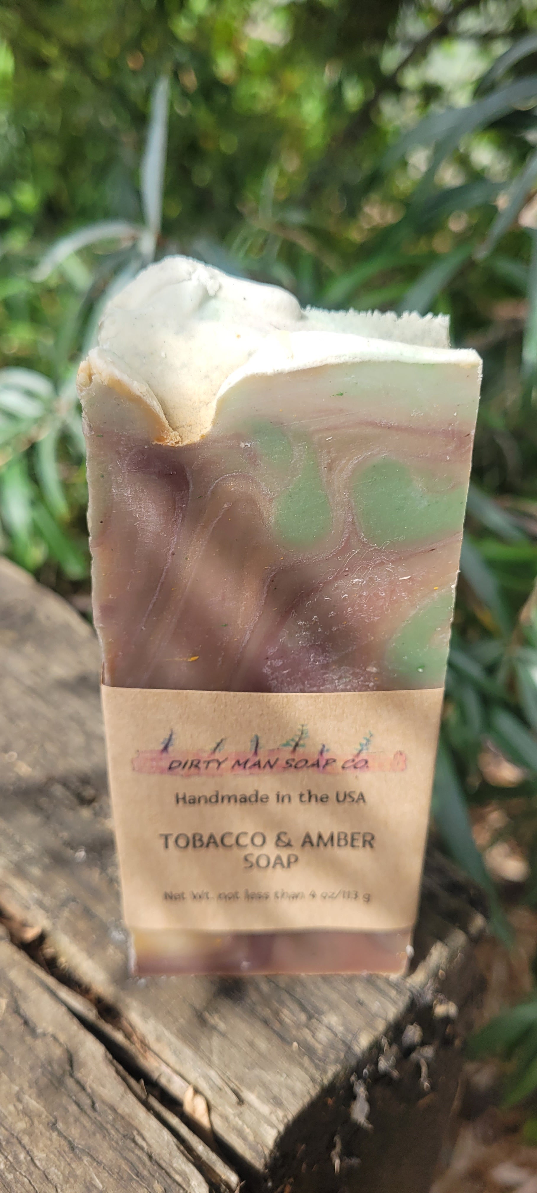Tobacco and Amber Bar Soap