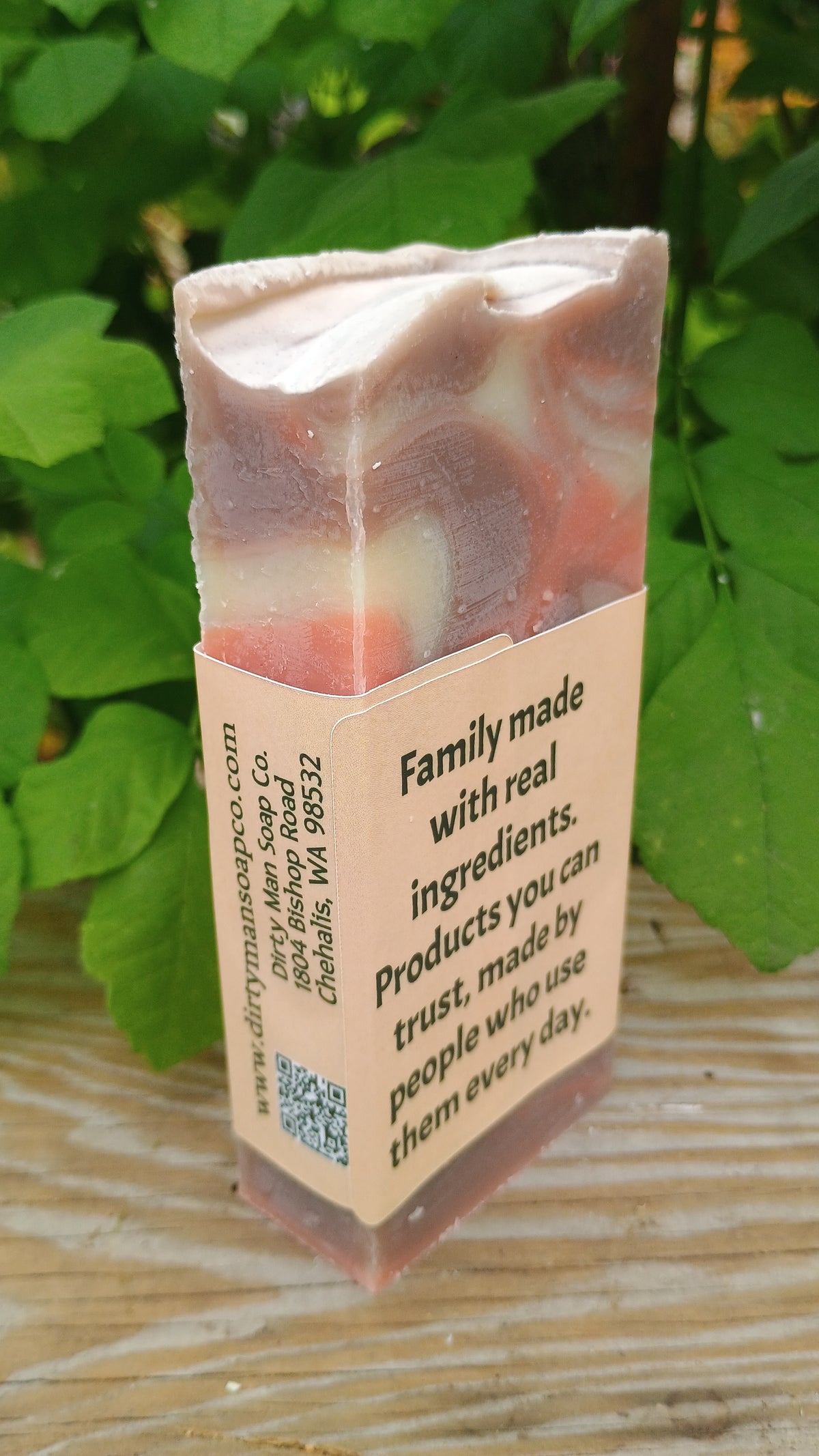 Bear Wrestler Soap - Earthy patchouli, evergreen, and citrus.