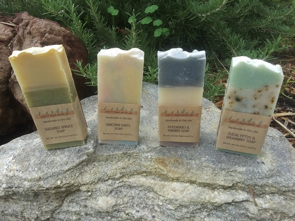 Custom Soap: 10 bars, Unlabeled, No Color - Choose Your Scent
