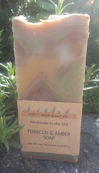 Tobacco and Amber Bar Soap