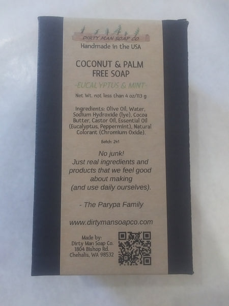 No Coconut or Palm Oil Bar Soaps